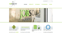 Desktop Screenshot of jobsoluto.de
